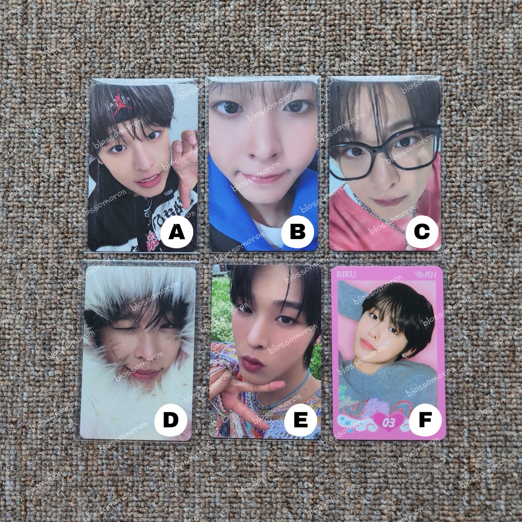 [READY] AAB PC NCT WISH PHOTOCARD RIKU SION YUSHI JAEHEE RYO SAKUYA WISH SONGBIRD STEADY WISHFULL PO