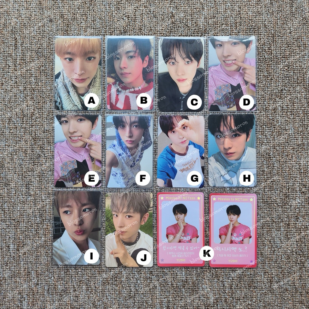 [READY] AAB PC NCT WISH PHOTOCARD YUSHI SION RIKU JAEHEE RYO SAKUYA WISH SONGBIRD STEADY WISHFULL PO