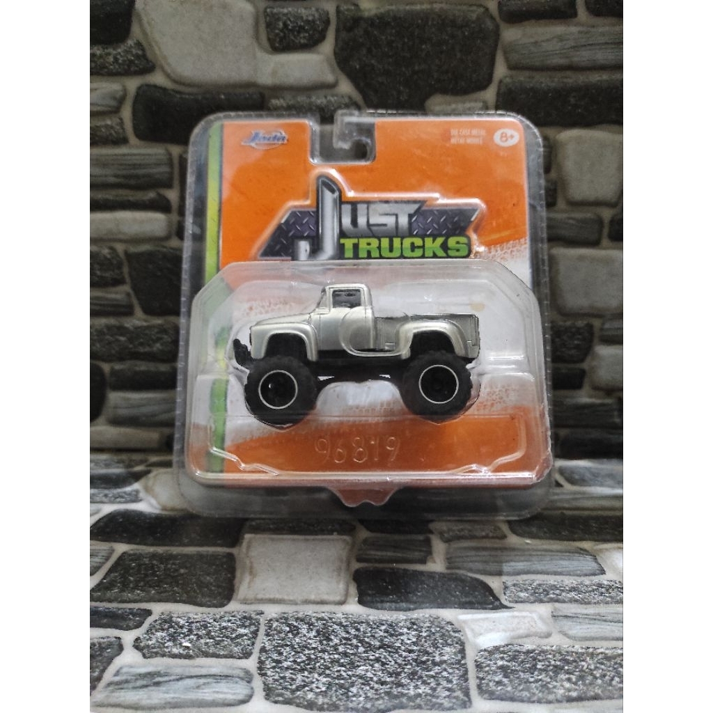 Jada Toys 1956 Ford F-100 Pickup Silver - Blister Segel
