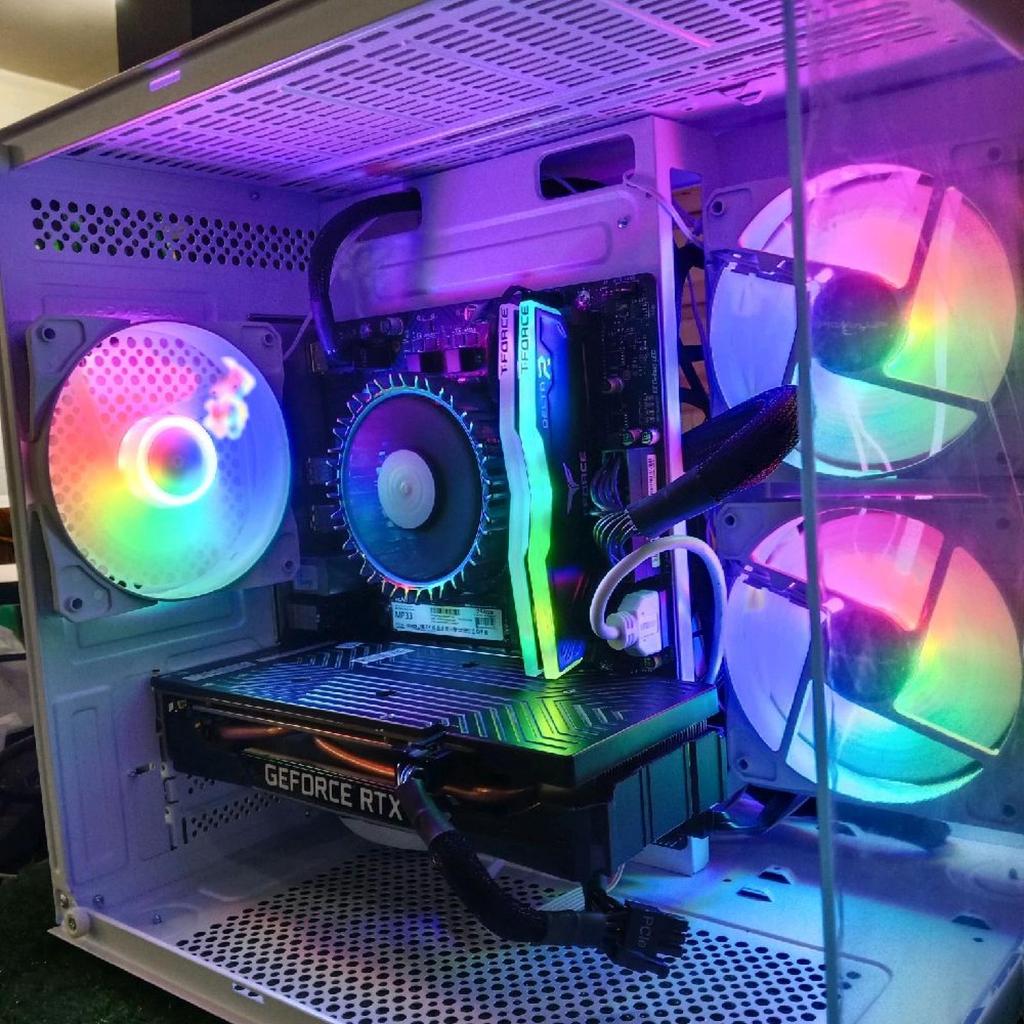 PC gaming Core i3-12100F+RTX2060 6GB+RaM 16GB+Ssd 256GB+HD 500GB_editing, streaming