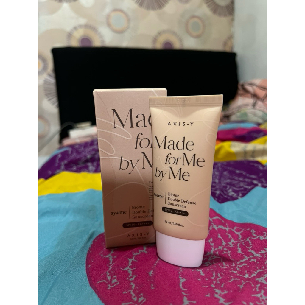 preloved axis y biome double defence sunscreen