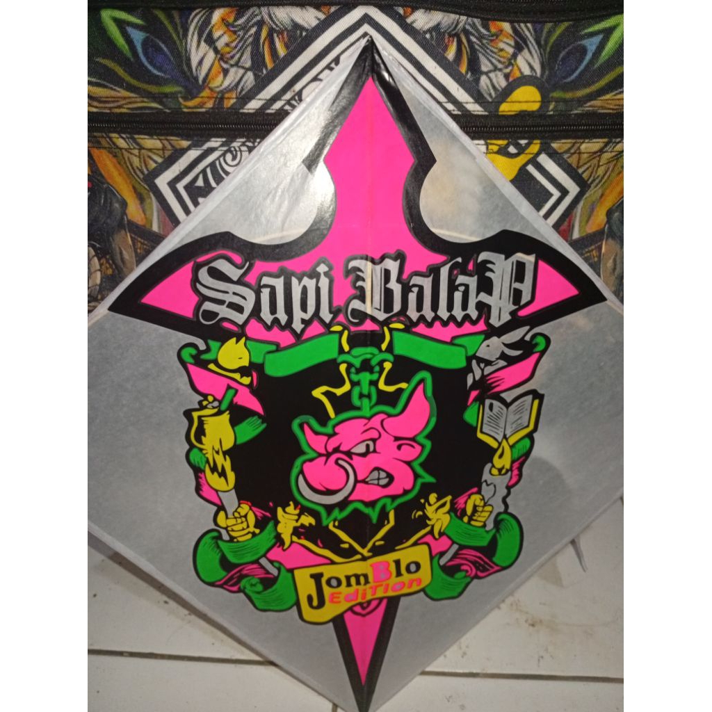 Layangan Koleksi Sapi Balap Jomblo (15pcs)