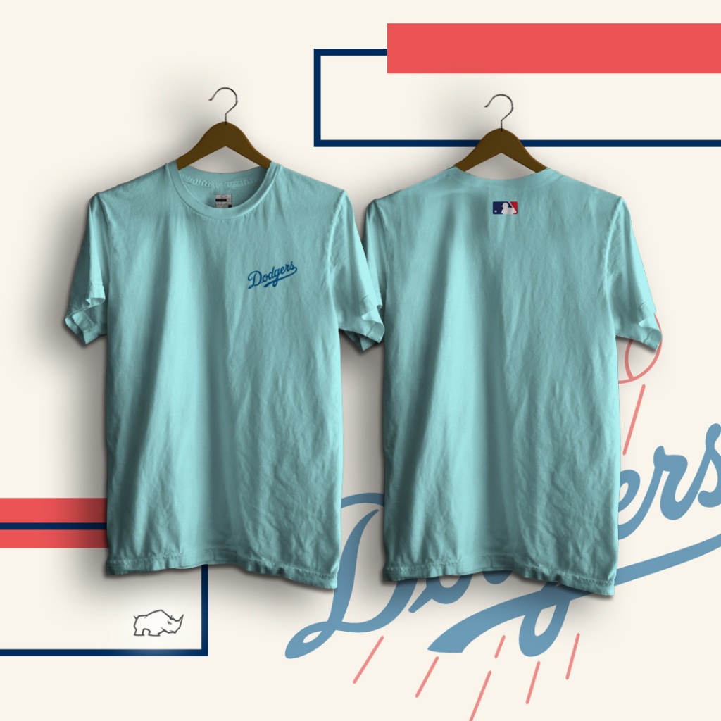 T-shirt Kaos Baseball MLB LA Dodgers