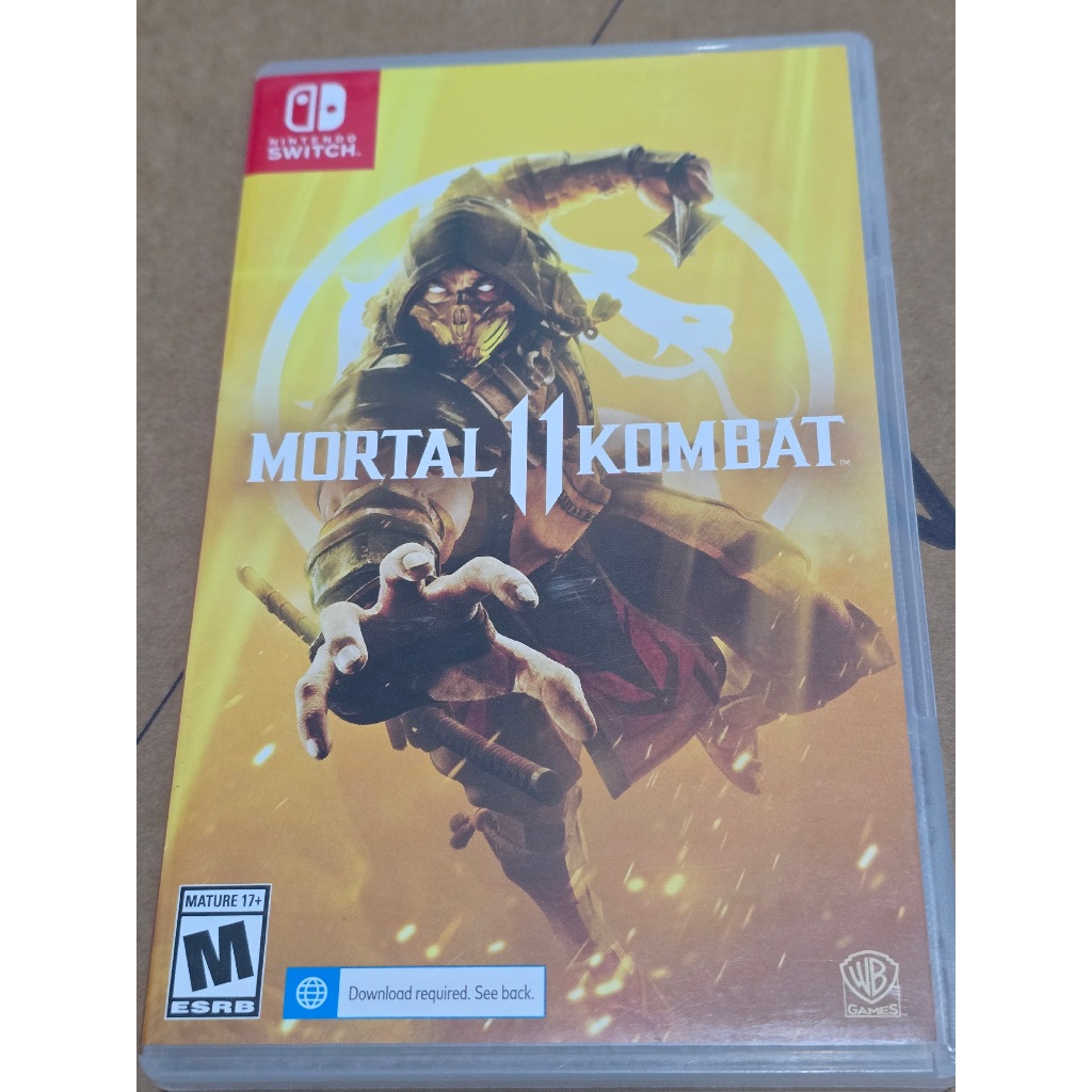 Cartridge Game Mortal Kombat untuk Nintendo Switch (Bekas)