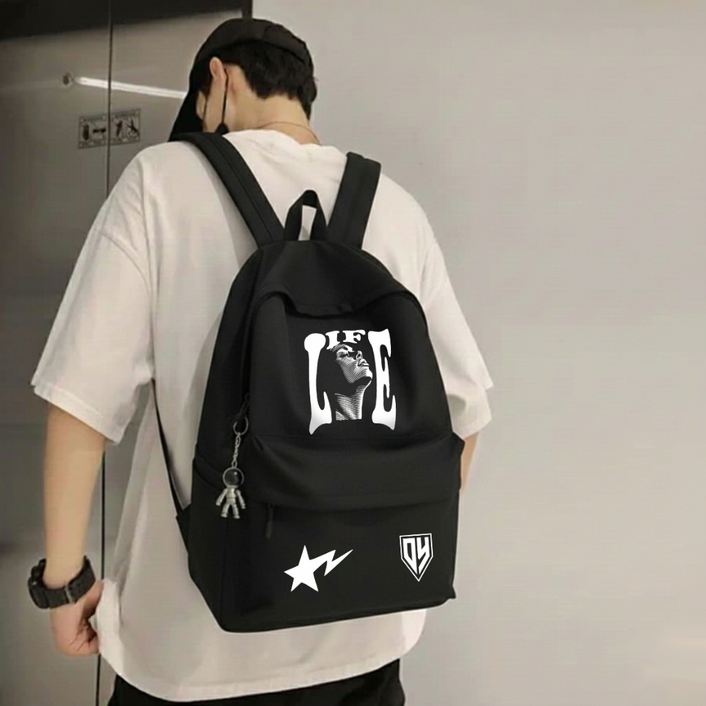Tas Ransel Distro Pria Wanita Terbau - Tas Ransel Laptop Distro - Tas Ransel Sekolah