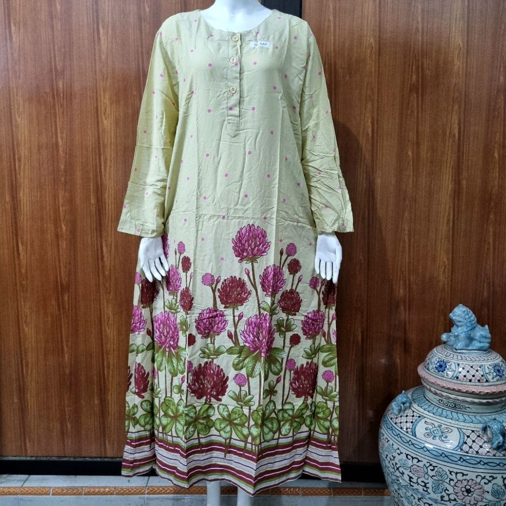 DASTER LONGDRESS HAP DASTER LENGAN PANJANG HAP GAMIS HAP