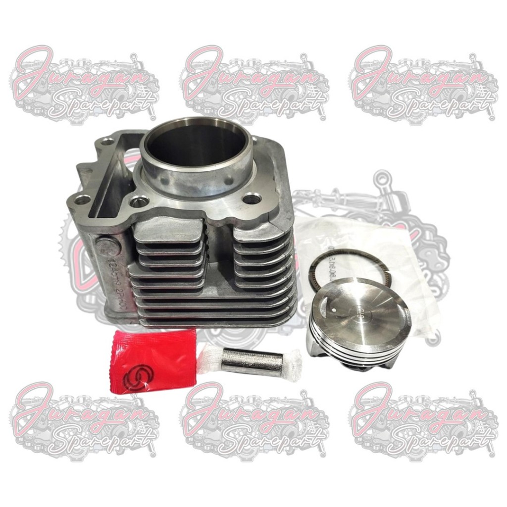 Cylinder Block Mio M3 Soul GT 125 Fino 125 & Mio Z Boringan Silinder Blok Mesin Piston KC
