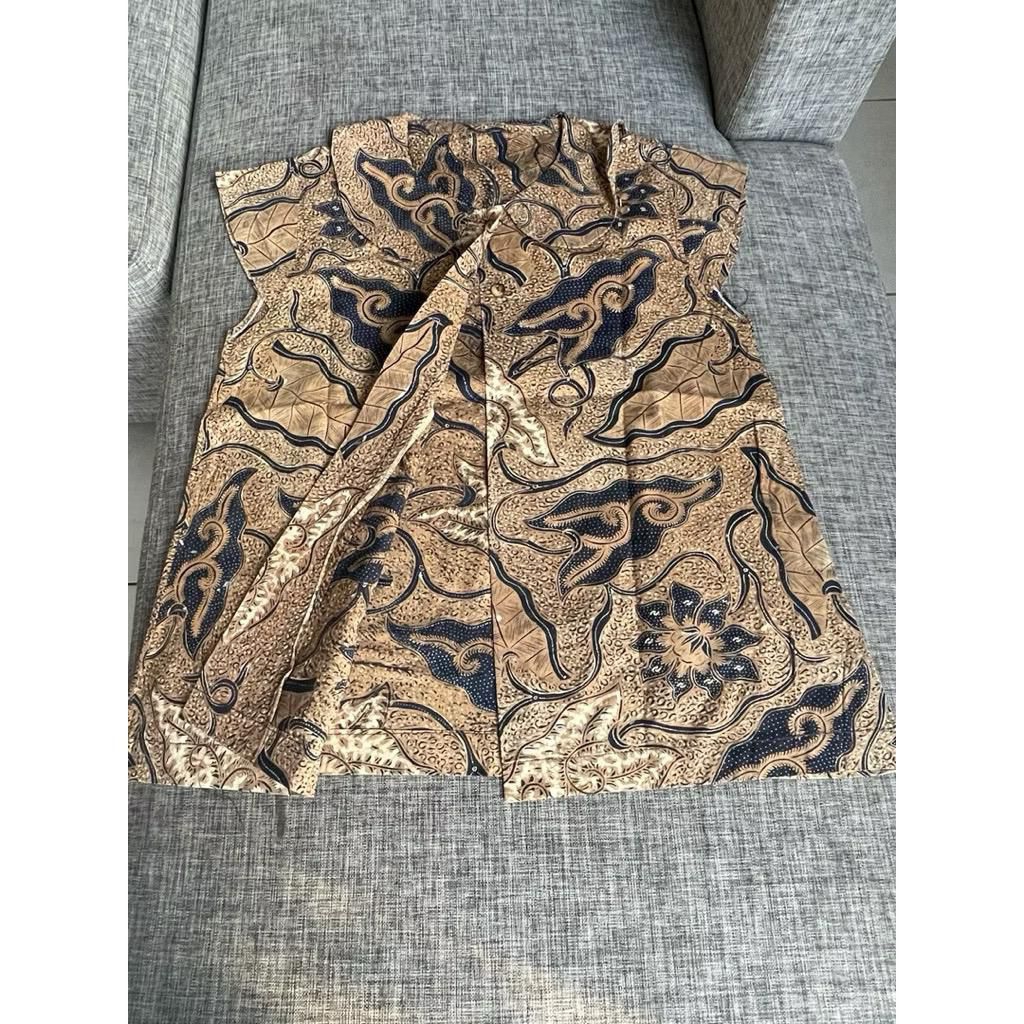 outer vest batik tulis wanita etnik