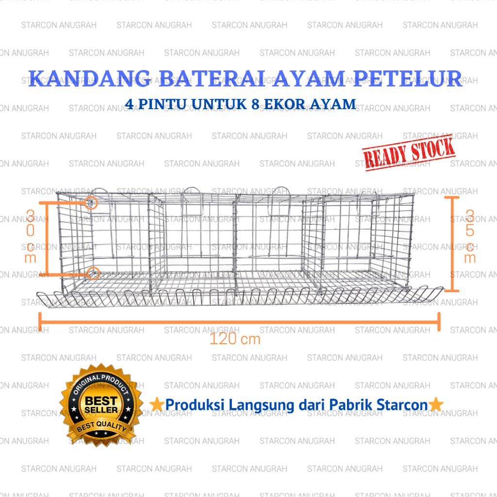 Kandang Baterai Ayam Petelur