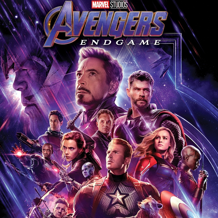 kaset DVD film barat marvel Avengers: Endgame (2019)