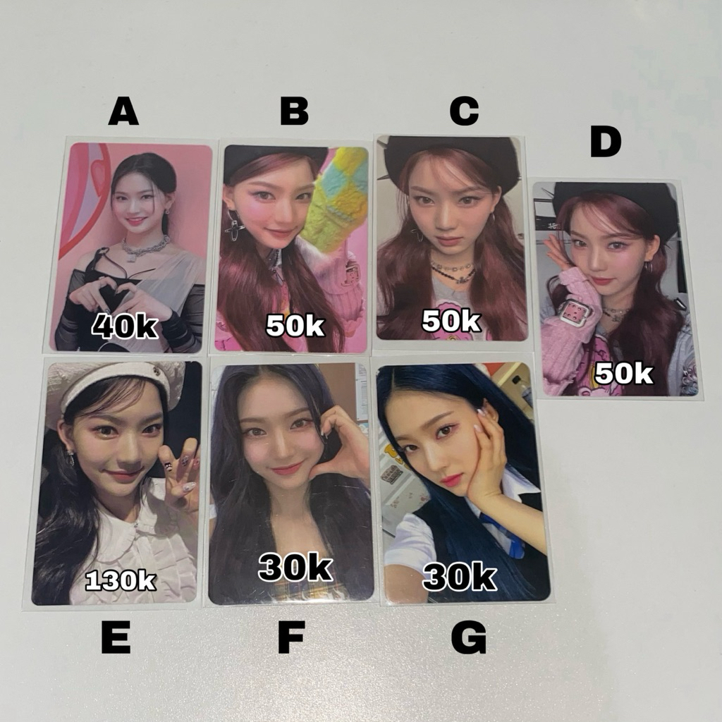 PHOTOCARD OFFICIAL ISA STAYC