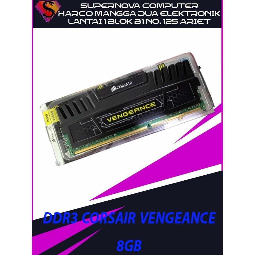 DDR3 CORSAIR VENGEANCE 8GB