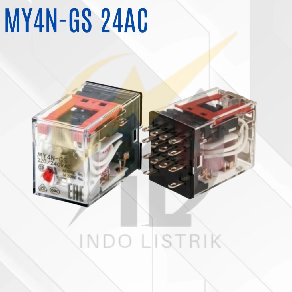 Relay Omron MY4N 24vac / Omron MY4N 24v ac