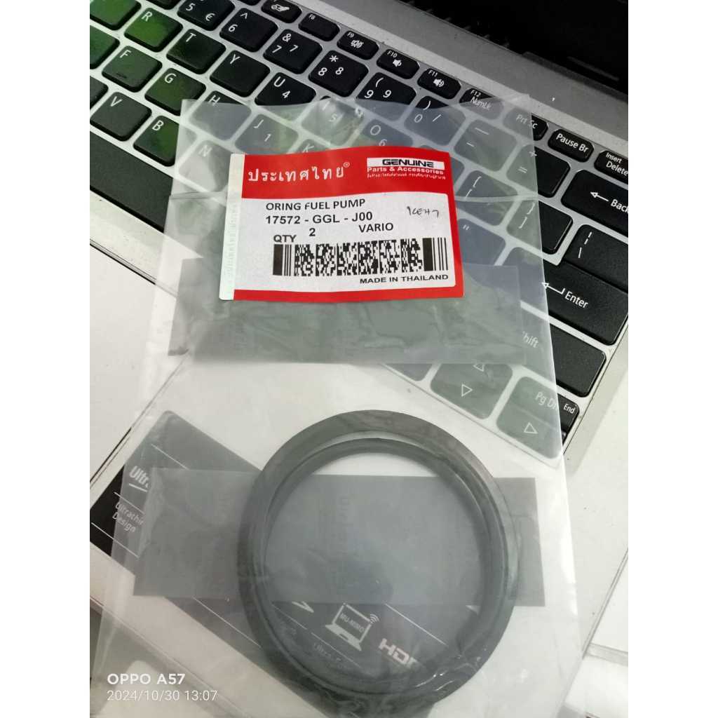 Thailand O-RING ORING FUEL PUMP 17572-GGL-J00 BEAT FI BEAT ESP VARIO FI VARIO 125 VARIO 150 SCOOPY F