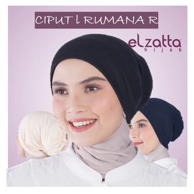 ELZATTA Ciput L Rumana R -Dalaman Hijab Elzatta