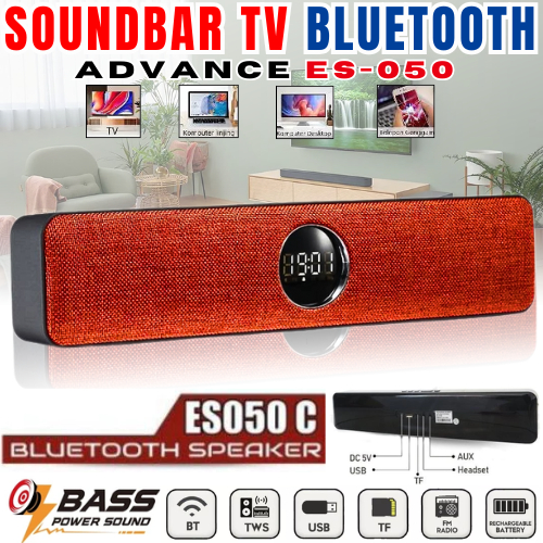 Advance Speaker Bluetooth Es050 With Usb Radio Fm Sd Card | Speaker Advance Es050 Home Theater Blutu