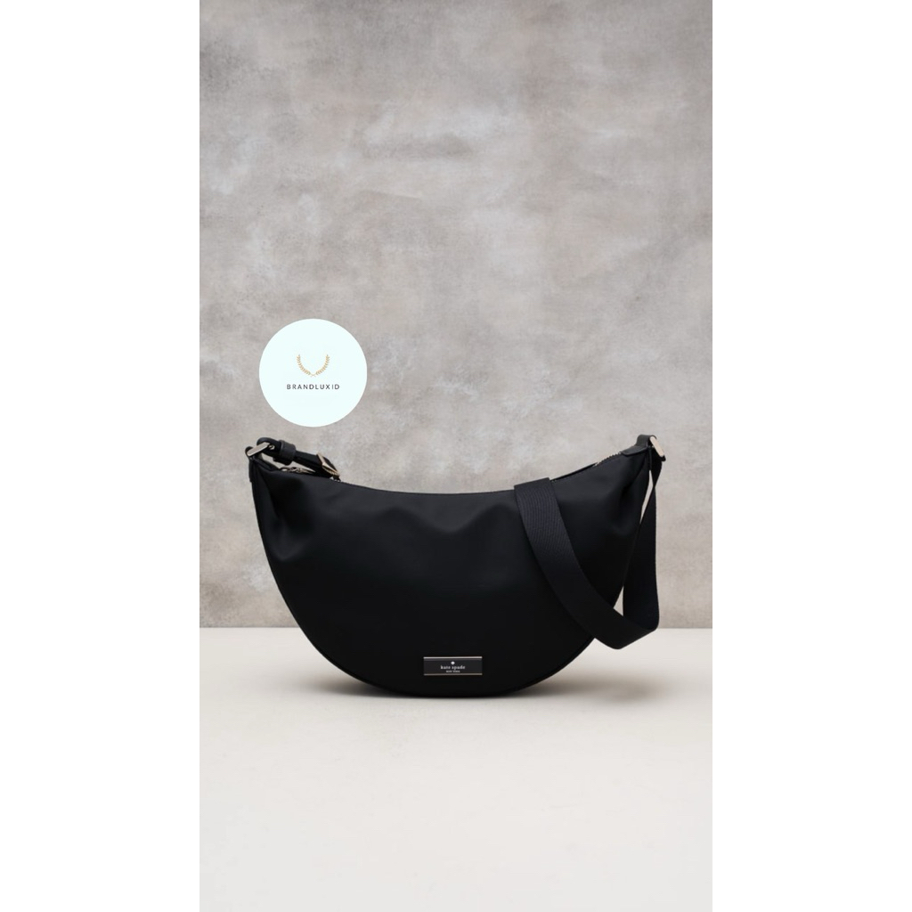 Kate Spade Carter nylon medium sling bag Black