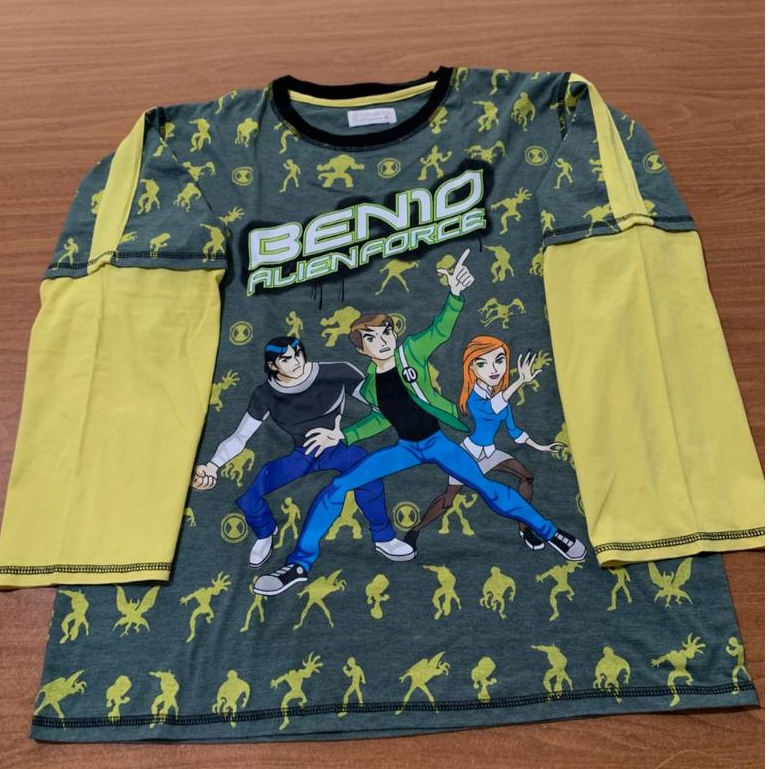 T-SHIRT GINA'S SECRET SIZE 18 LD 110 PB 63 BEN10