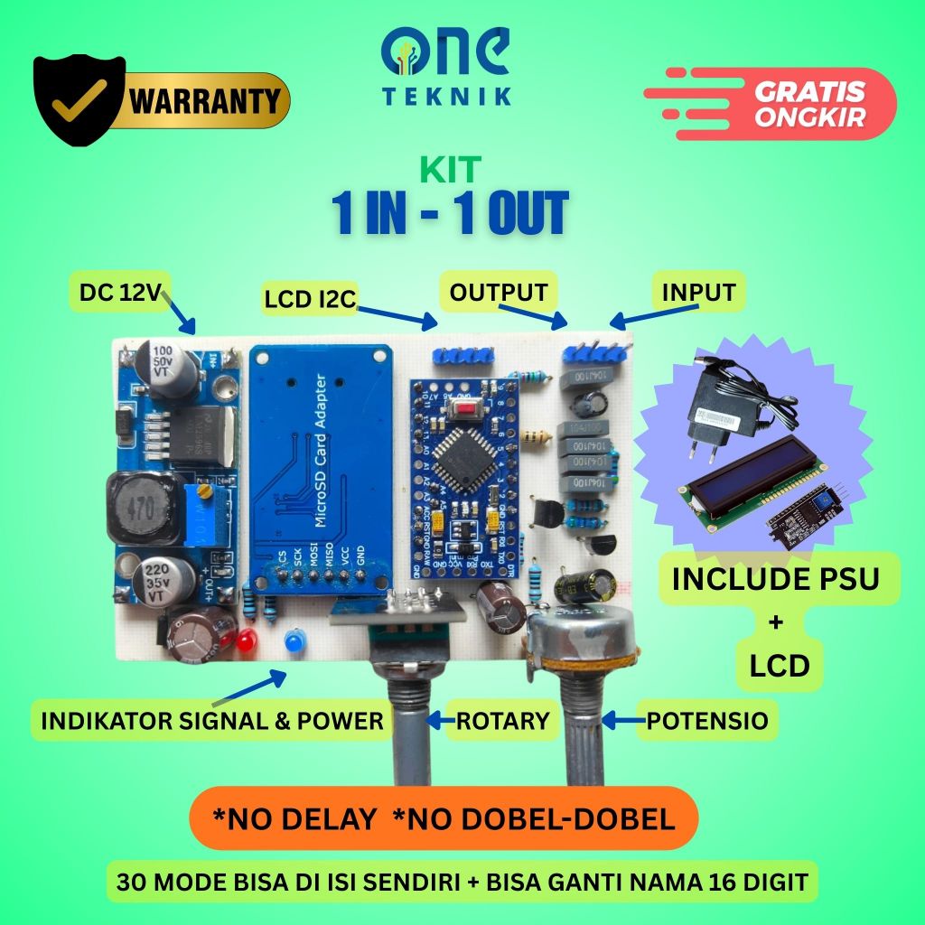 KIT MODUL BASS HADROH + LCD