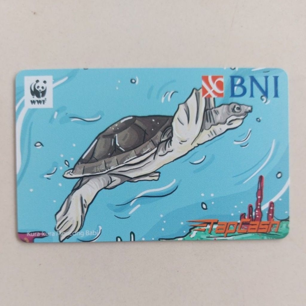 tapcash bni wwf kura kura moncong babi