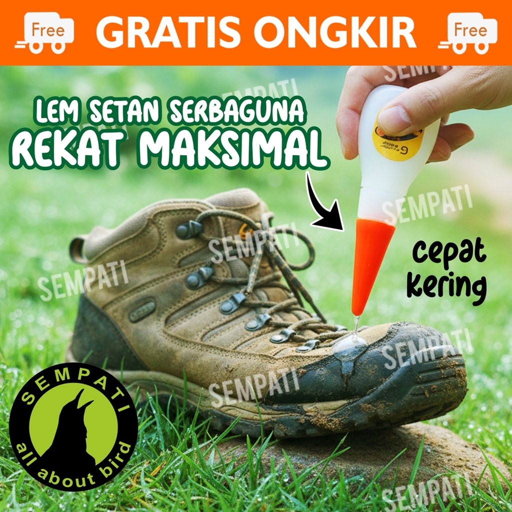 SEMPATI Lem Korea G Orlee Super Glue Serba Guna Tetes Cair Multifungsi Lem Setan Power Glue Lem Pere
