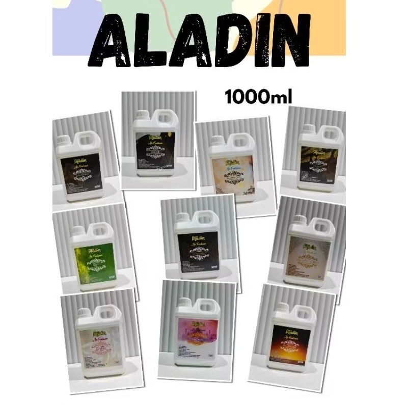 Air Freshener Aladin pengharum ruangan sajadah karpet ukuran  1 liter