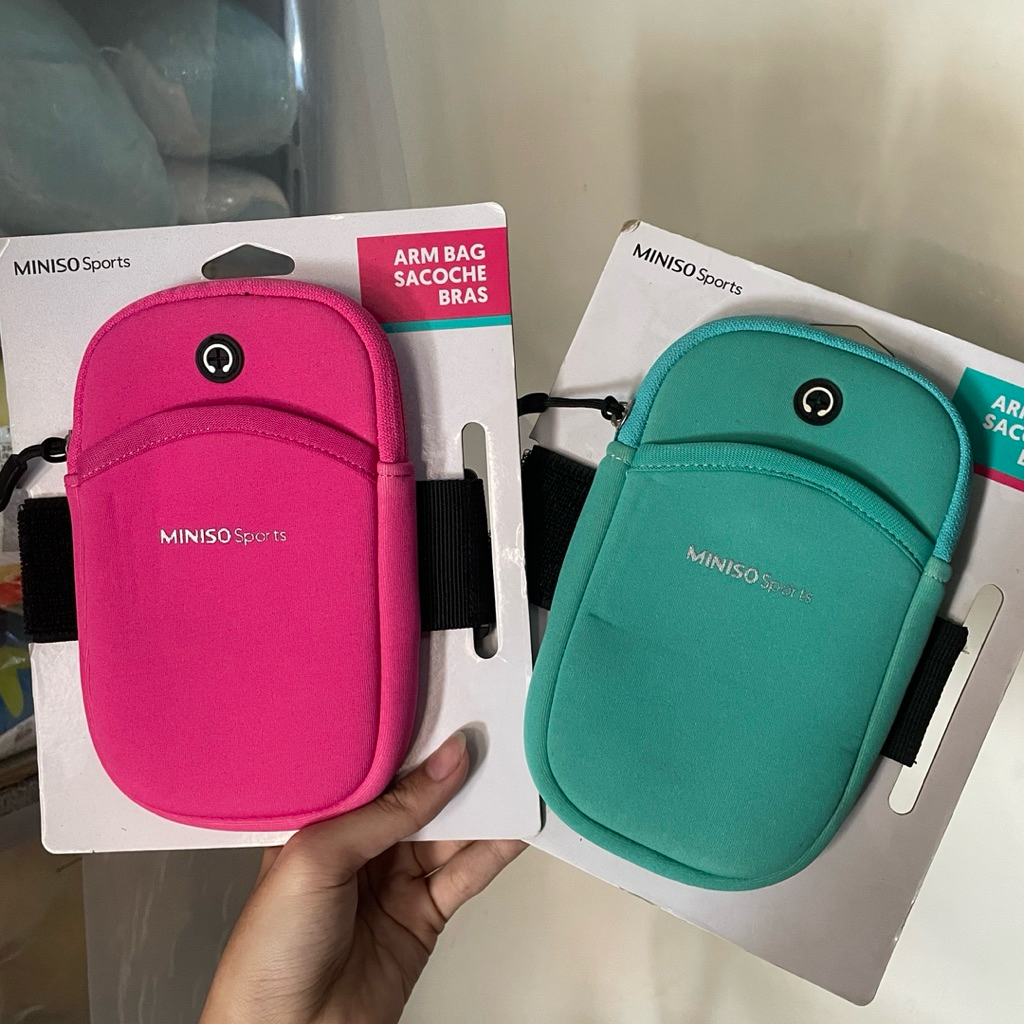 MINISO Tas Lengan Arm Bag Untuk Olahraga Lari Jogging Gym