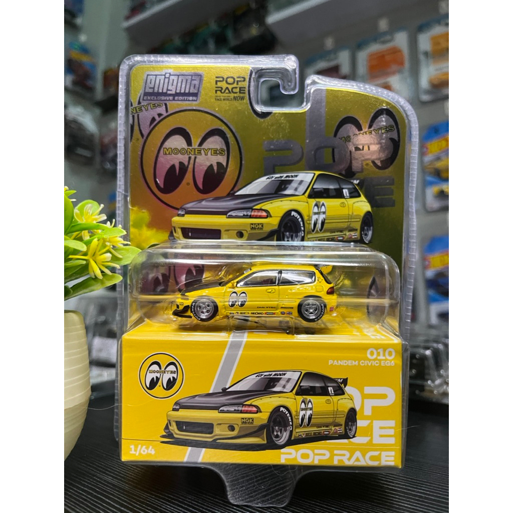 Pop Race Pandem Civic EG Mooneyes