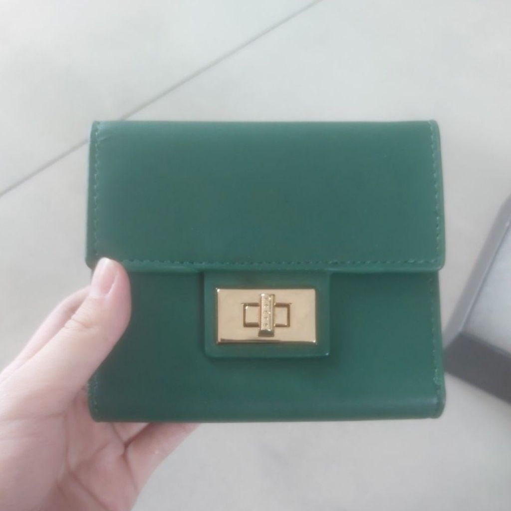 original pedro wallet emerald green