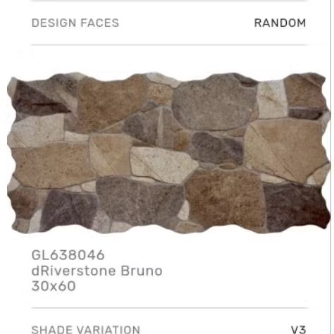 Roman Keramik GL638046 dRiverstone Bruno 30x60