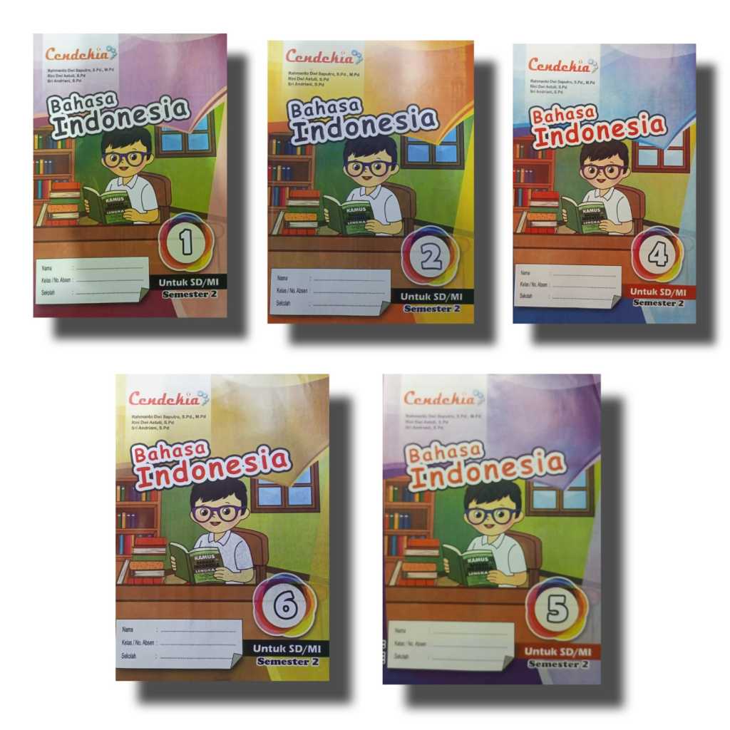 LKS BAHASA INDONESIA KELAS 1,2,3,4,5,6 SEMESTER 2 - CENDEKIA