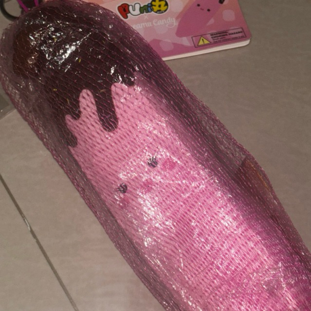 SQUISHY LICENSED MURAH Punimaru Creamiicandy Marshmelli Banana Jumbo
