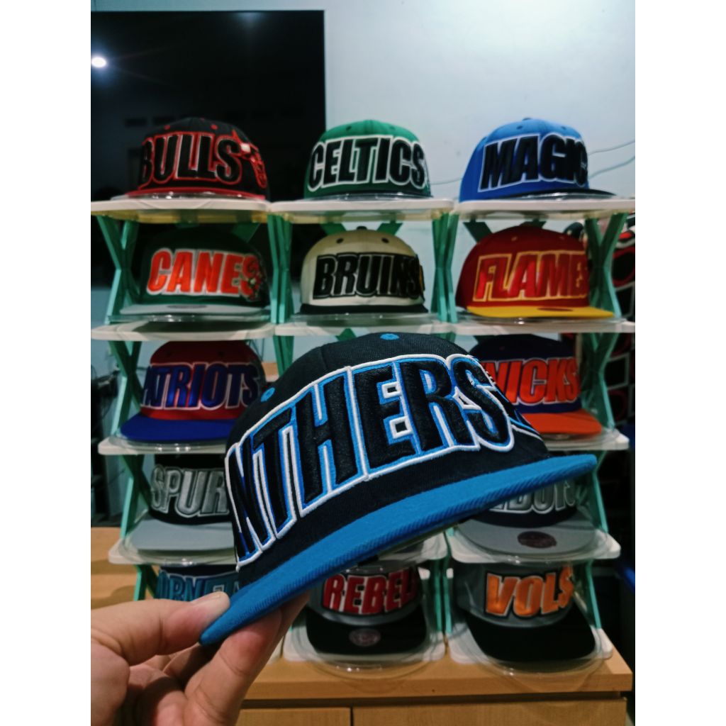 topi mitchell and ness Panthers original  fitted 7 1/4