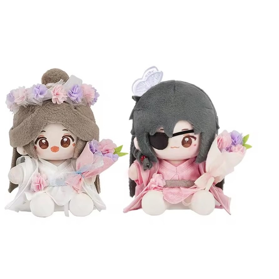 TGCF [MINIDOLL] Tian Guan Ci FuSplendid flowers Q sitting plush doll 15cm Tian Guan Cifu Huacheng Xi