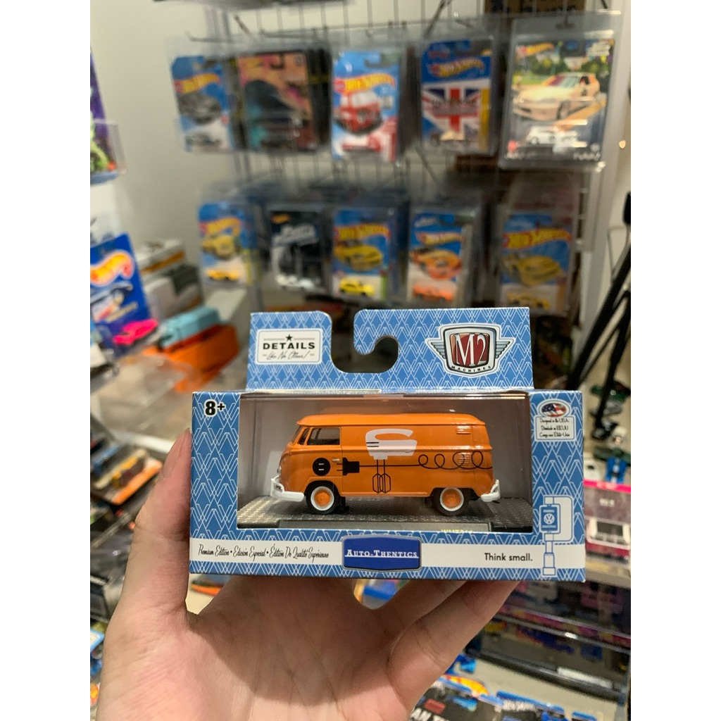 M2 Machines 1960 VW Delivery Van USA Model Orange Walmart