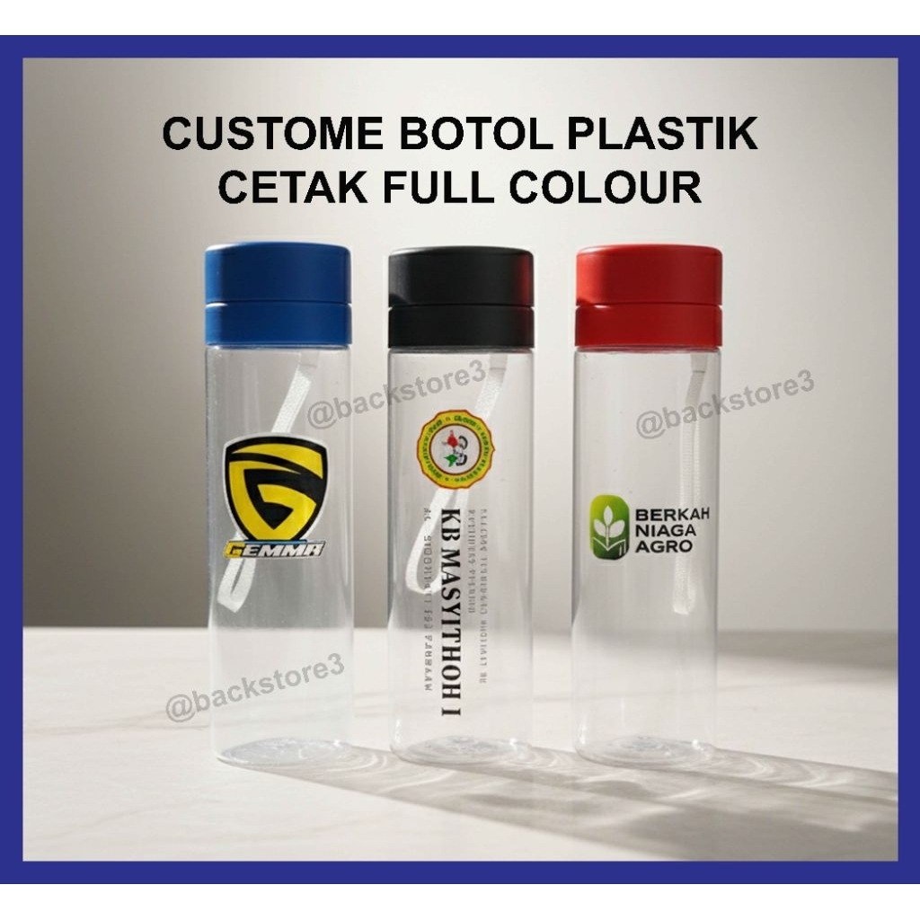 Botol Custom - Sablon Botol - Tumbler Custom - Souvenir Custom