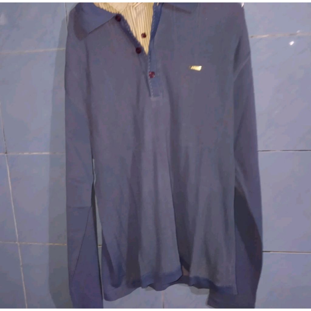 polo golf spasso lengan panjang