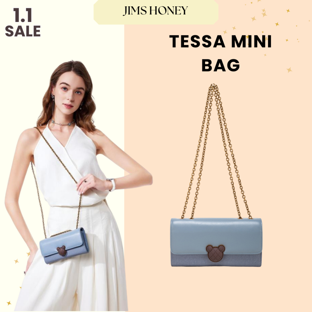 (REJECT SALE DI BAGIAN LIPATAN NO RETUR YA) JIMS HONEY TAS SELEMPANG WANITA TESSA MINI BAG