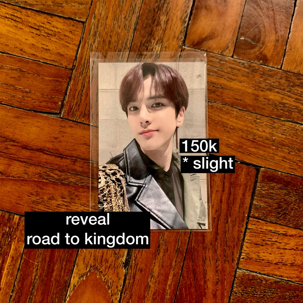 [THE BOYZ TBZ PC PHOTOCARD] Younghoon Road To Kingdom RTK Reveal