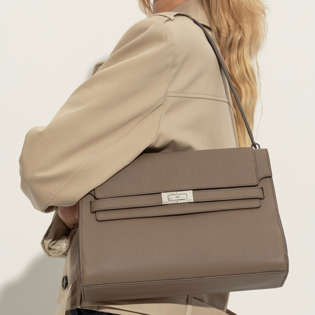 TORY BURCH TB Lee Radziwill Large Shoulder Bag