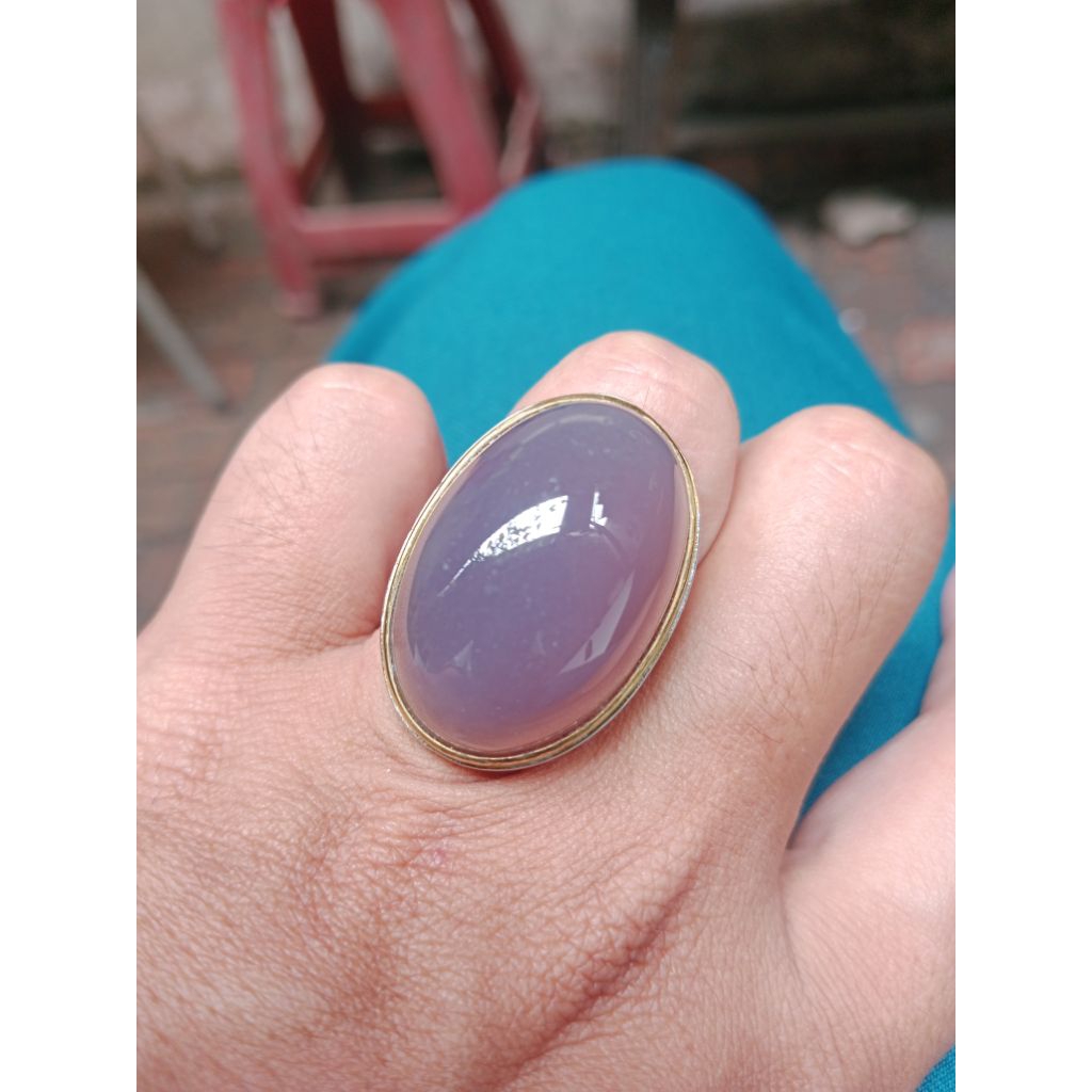 Batu Garut Ungu kristal jumbo