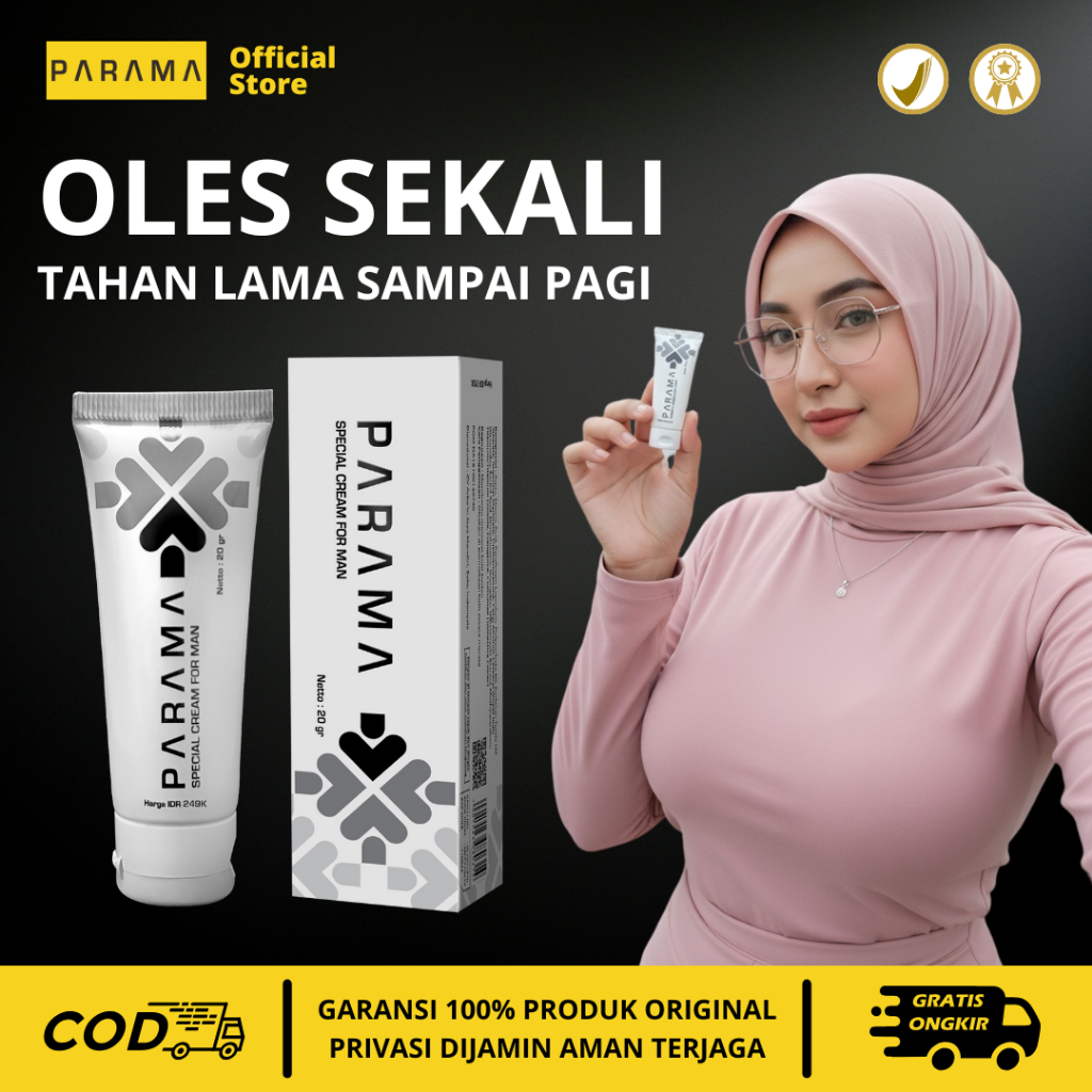 Krim Oles Parama Penunjang Performa dan Stamina Pria