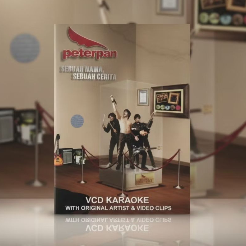 VCD Peterpan - Sebuah Nama Sebuah Cerita / 2 Disc (Cover Ada Sedikit Noda / Disc Mulus)