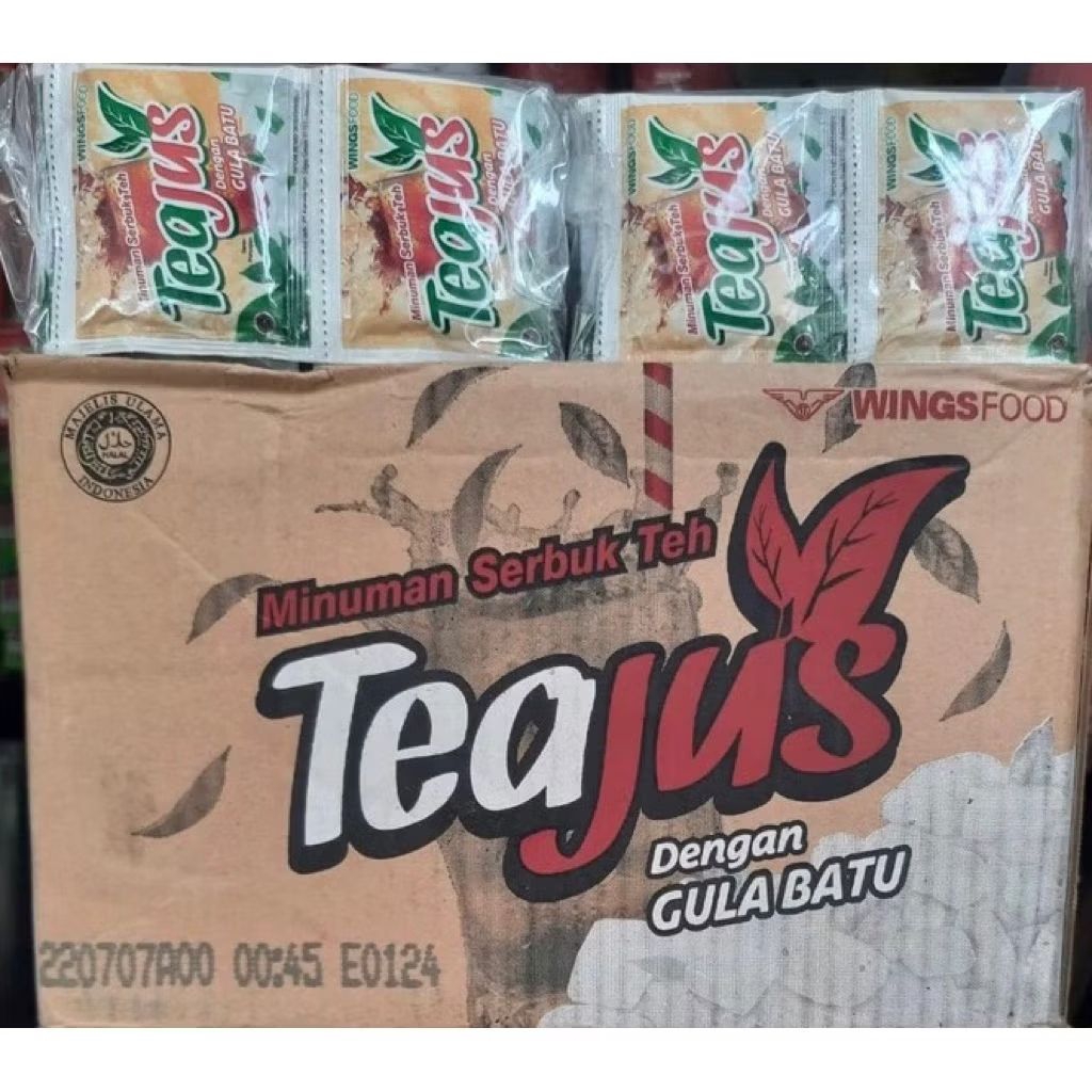 Teh jus Minuman Serbuk Teh jus– 1 Renceng