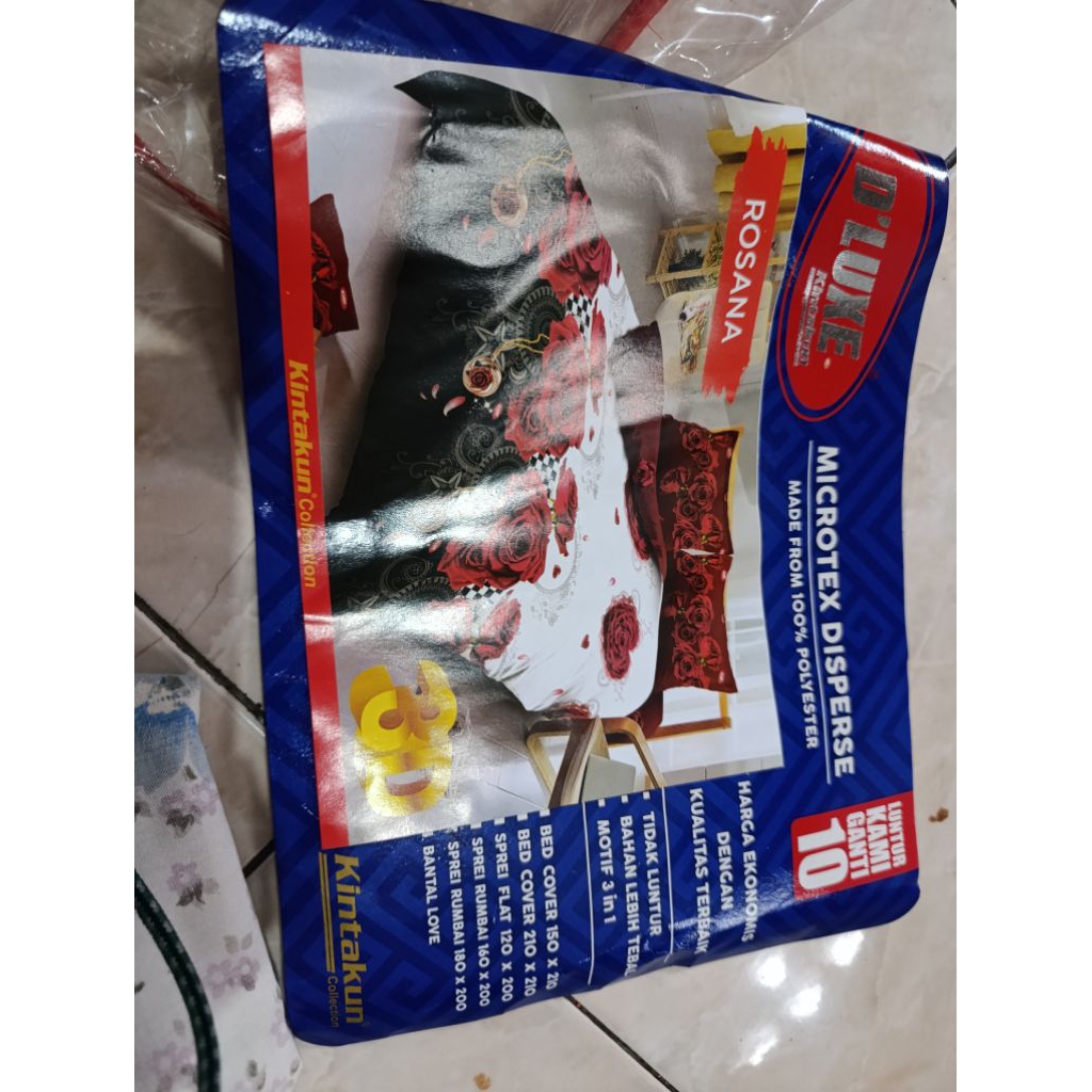 Bedcover Set Sprei Rumbai Kintakun 180x200