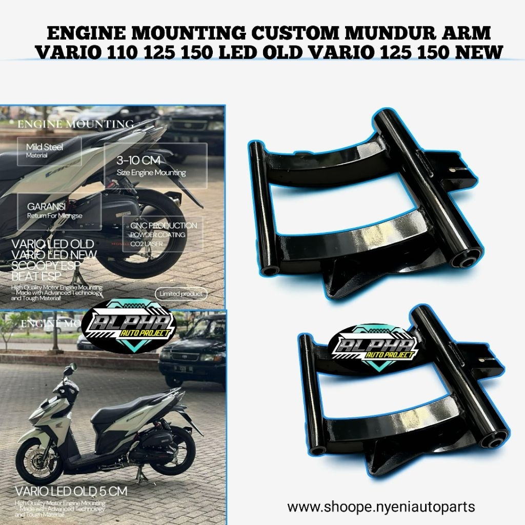 ARM ENGINE MOUNTING VARIO LENGKUNG