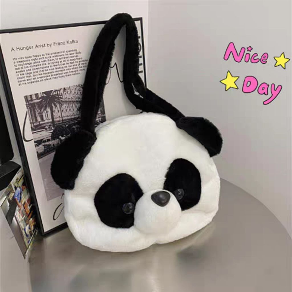 boneka panda boneka selempang panda boneka bahu panda
