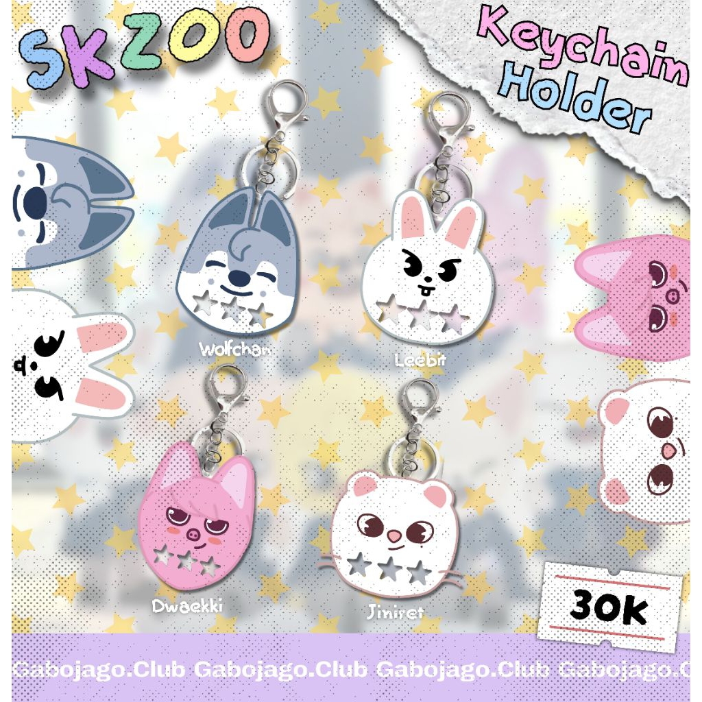 Keychain Holder Skzoo Stray Kids SKZ Carabiner