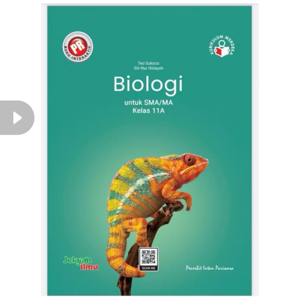 buku PR interaktif biologi kelas11A/semester 1 SMA/MA penerbit intan pariwara
