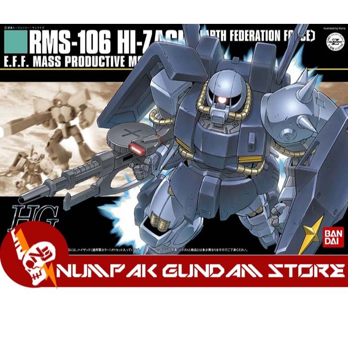 Hi Zack Earth Federation Force HG 1/144 Bandai